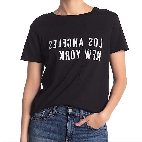 n:PHILANTHROPY Midnight Rambler Black NY LA Shirt - Picture 2 of 15